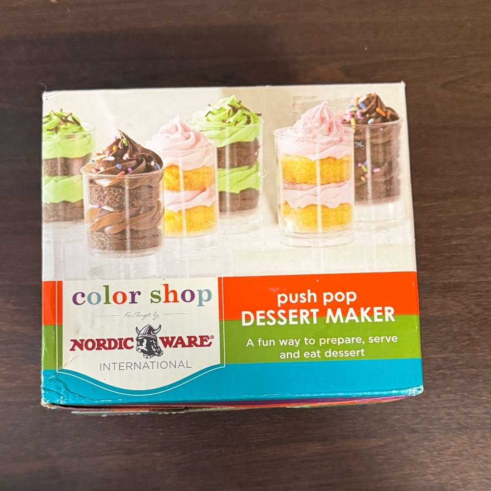 Nordic Ware Color Shop Push Pop Dessert Maker